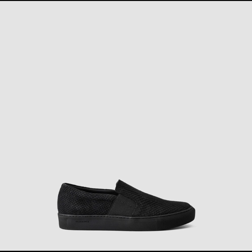 All Saints Leather S-99 Slip On Sneakers Size 40